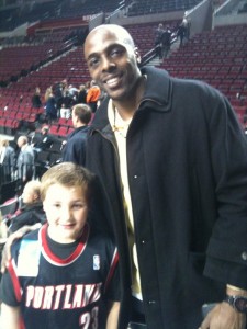 Anthony Tolliver and Kanen Rossi