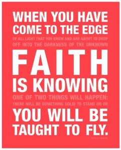 Have faith 