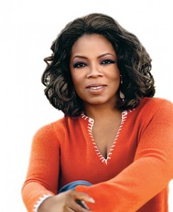 Oprah's advice on how to get grateful. 