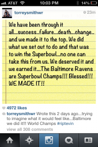 torrey smith Ravens