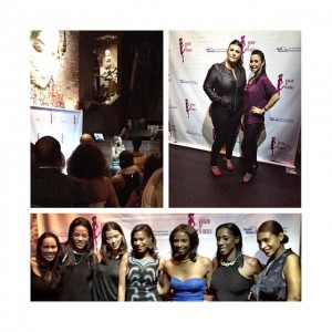 My first ever red carpet event in NYC to support Breast Cancer survivors